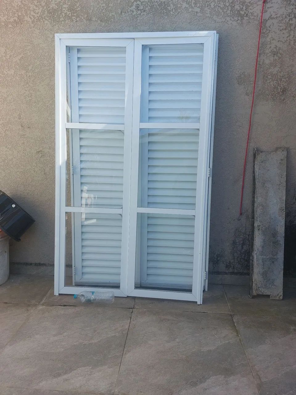 PORTA BALCÃO ALUMÍNIO 4 FOLHAS 2,00m X 1,20m - Foto 3