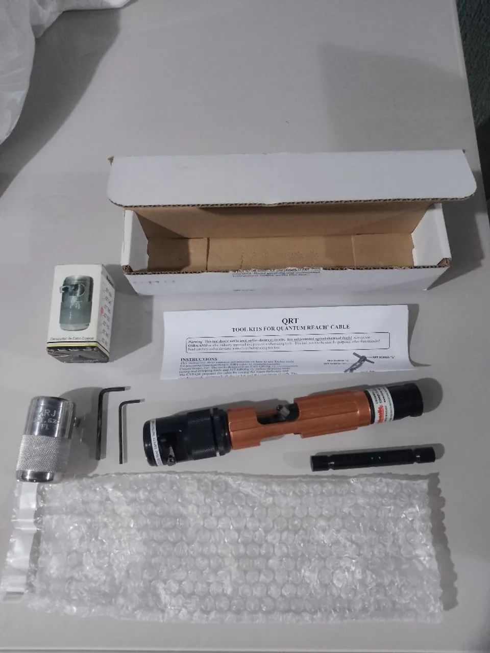 Preparador e Desencapador de cabo coaxial. - Foto 3
