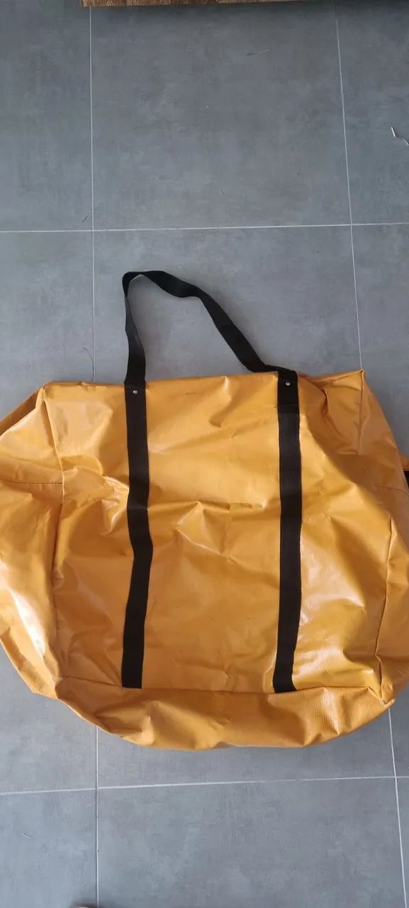Bolsa em lona impermeável com alça para transporte - Foto 2
