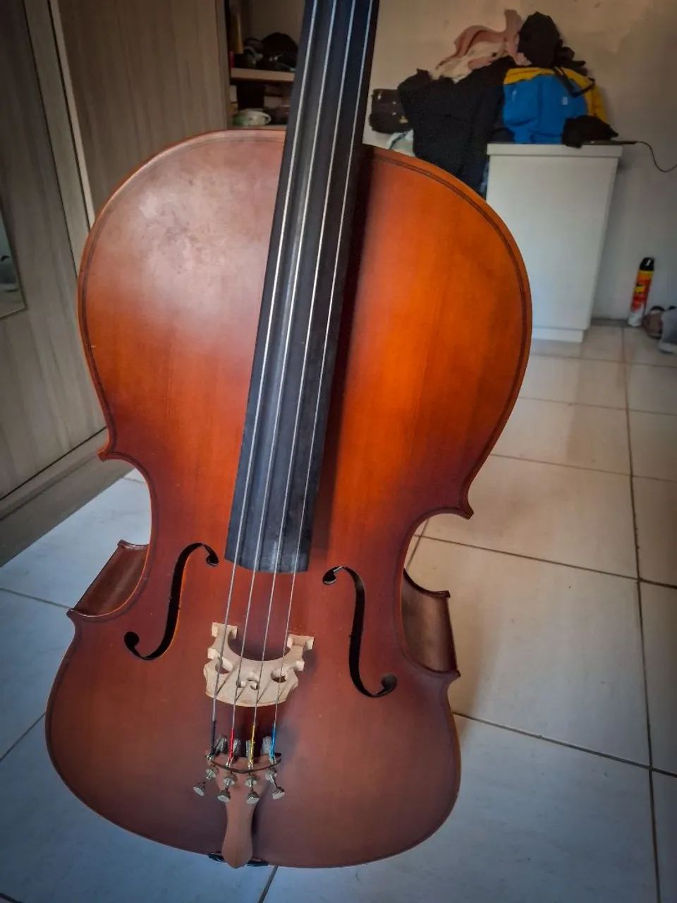 Violoncelo 4/4 em ótimo estado  - Foto 4