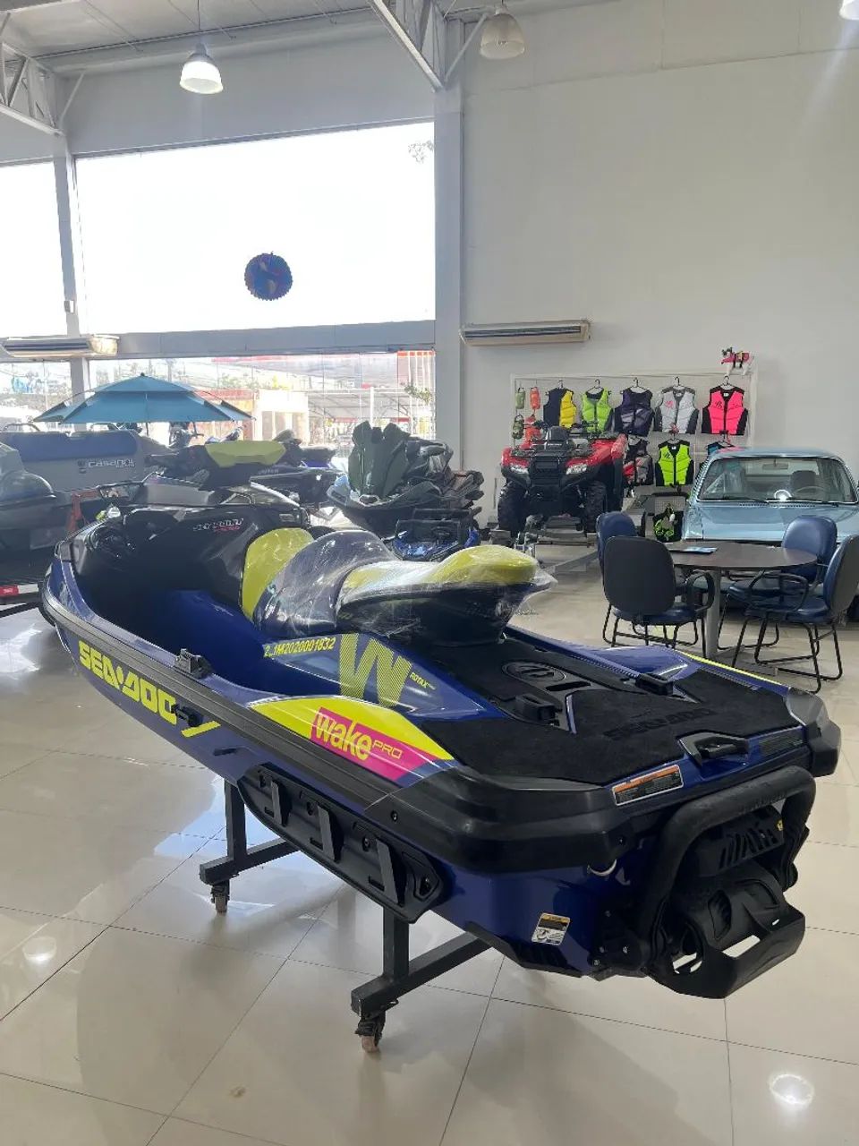 SEA DOO WAKE 230 PRÓ 2021, Casco ST-3, 3 Lugares, Som, Revisado, Parcelamos 36x - Foto 4