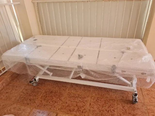 Cama hospitalar 3 manivelas - Foto 3