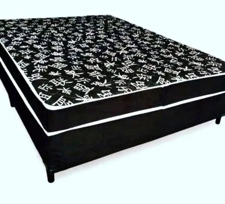 Cama box casal nova direto de fábrica com dois travesseiros de brinde. - Foto 3