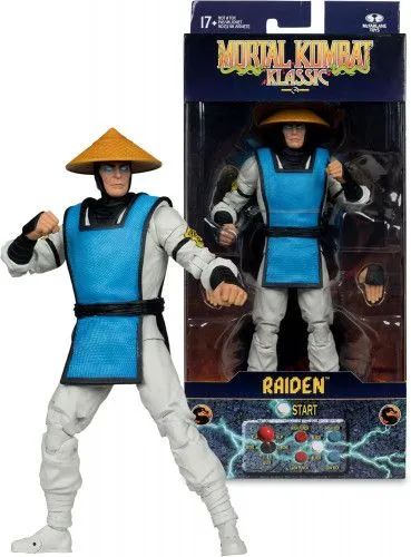 Mortal Kombat Klassiks Action Figure Raiden Mcfarlane