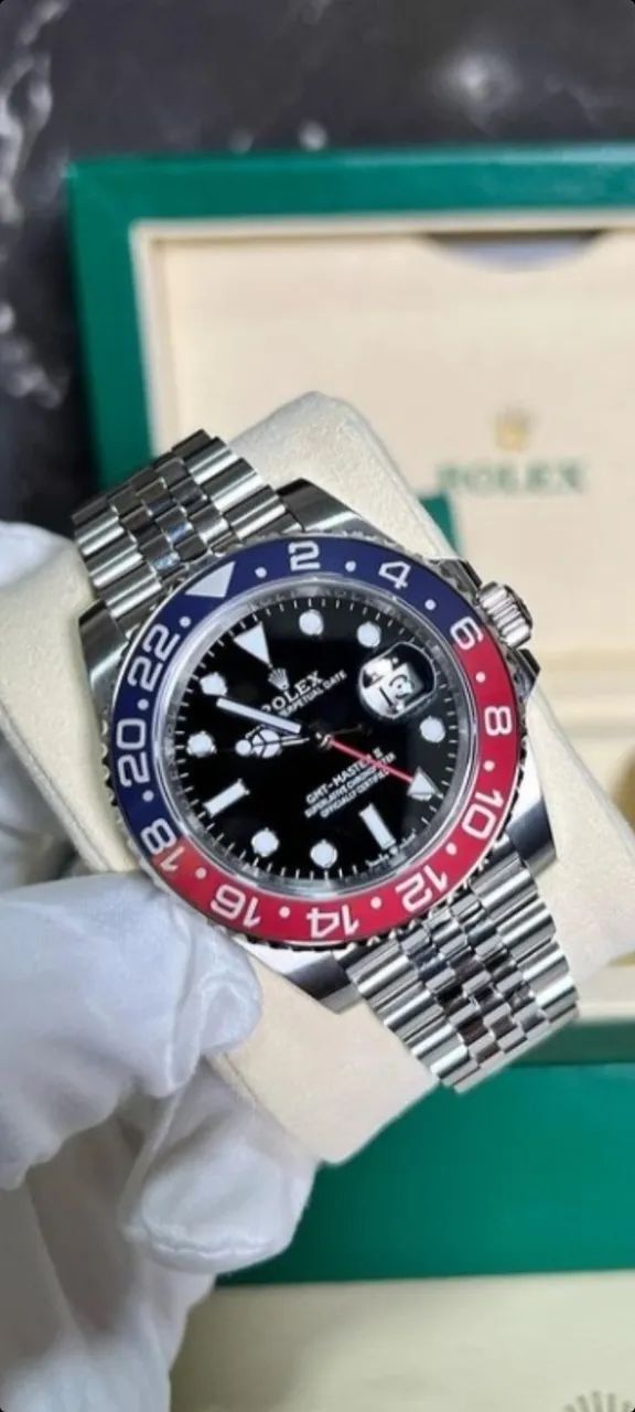 Relógio ROLEX PEPSI AUTOMÁTICO DISPONÍVEL  - Foto 4