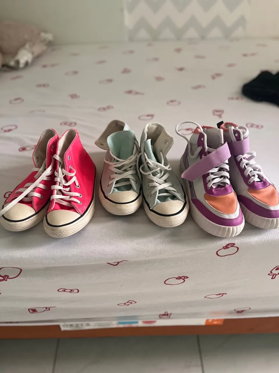 Tênis colorido infantil