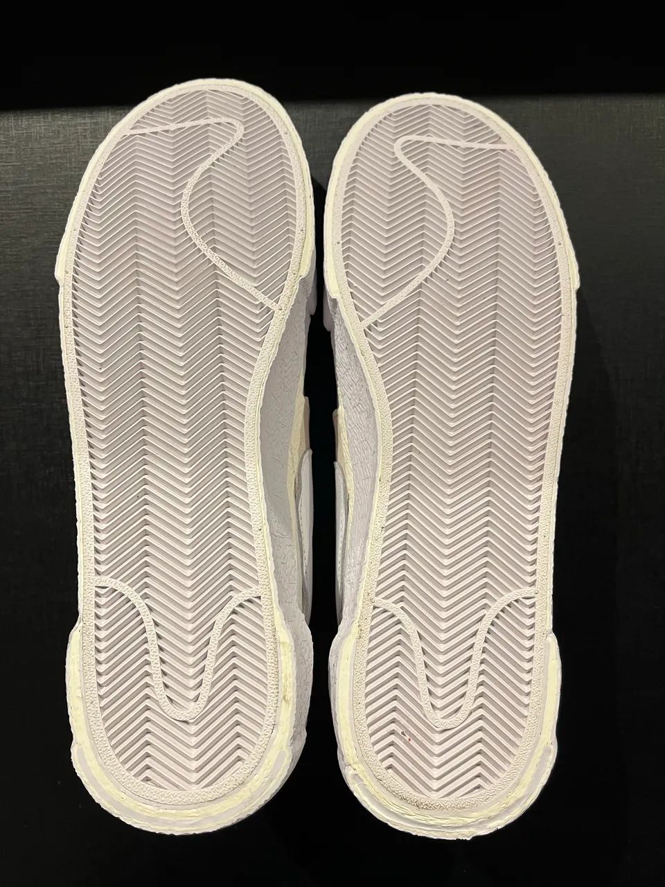 Tênis Sacai x Nike Blazer Low White - Foto 5