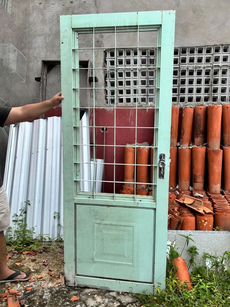 Porta de aço grande  - Foto 2