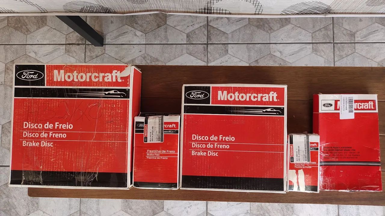 Kit  Freio Motorcraft Ford Focus/Discos e Pastilhas Novo!!