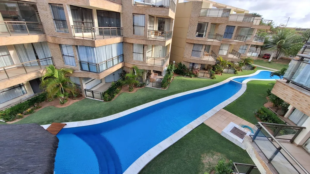 Cobertura com vista para o mar em condomínio de alto padrão
