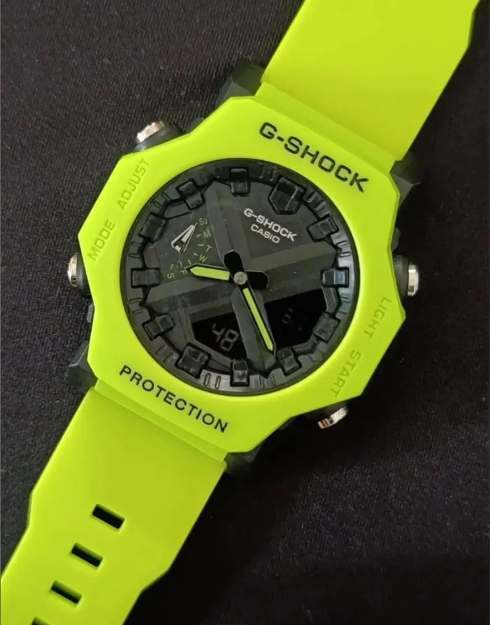 Relógio G shock verde limão - Smartwatches - Quarenta Horas