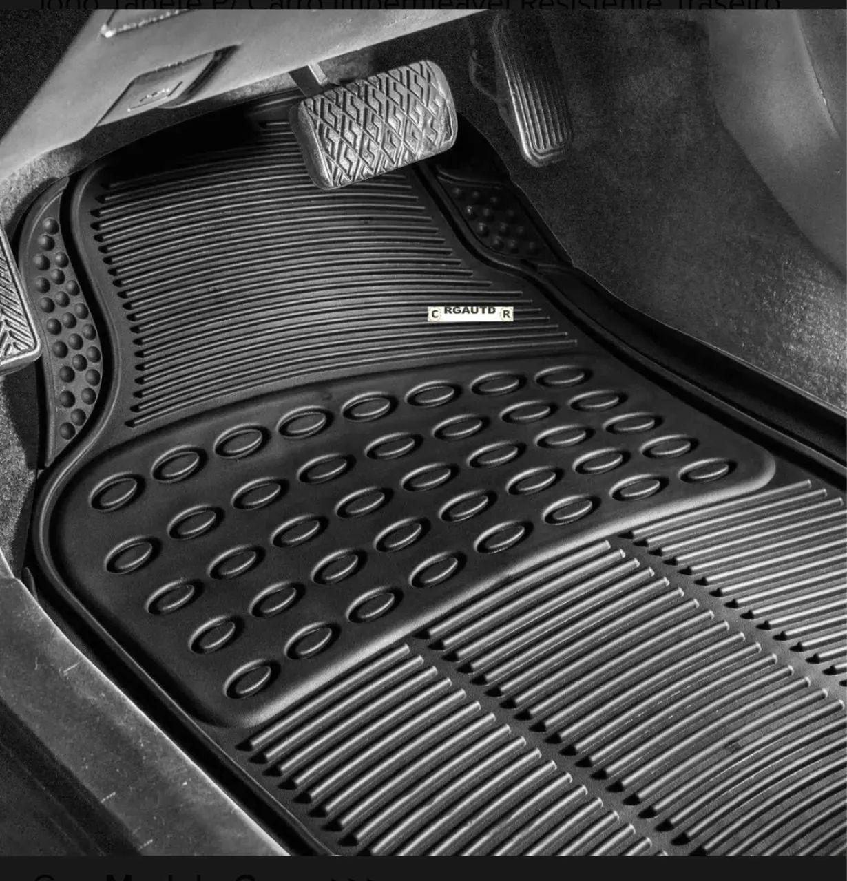 Tapete de carro de borracha original universal  - Foto 6