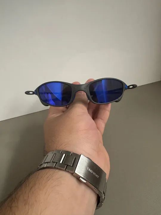 Óculos Oakley  - Lentes Azul Espelhadas   - Foto 2