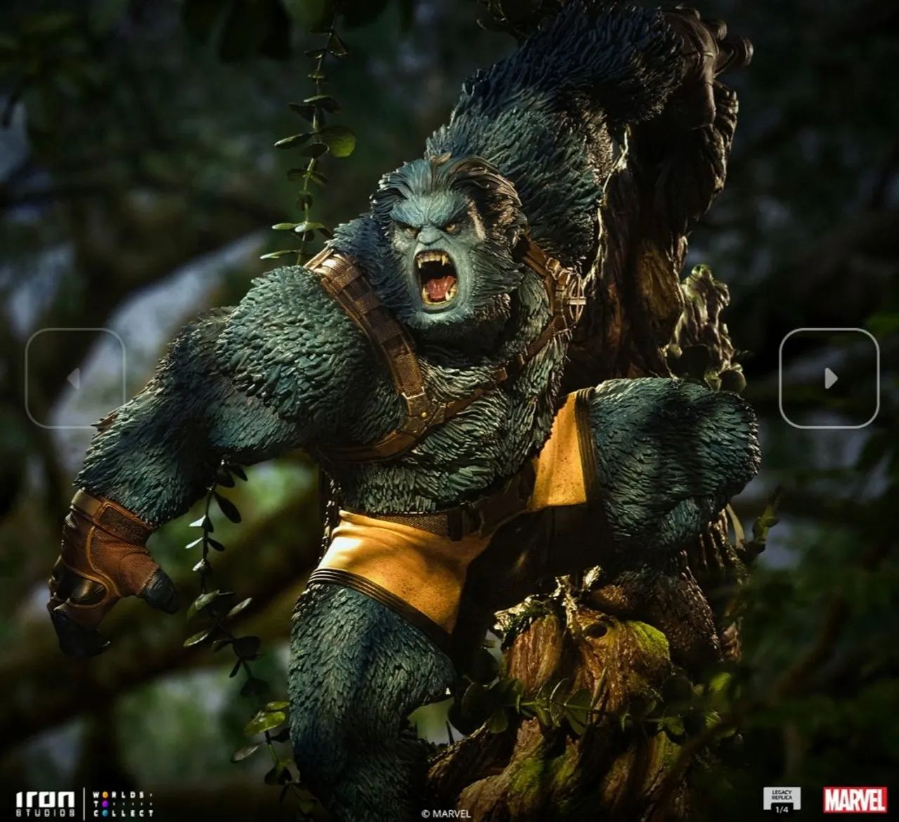 Beast Legacy Iron Studios Fera X-Men