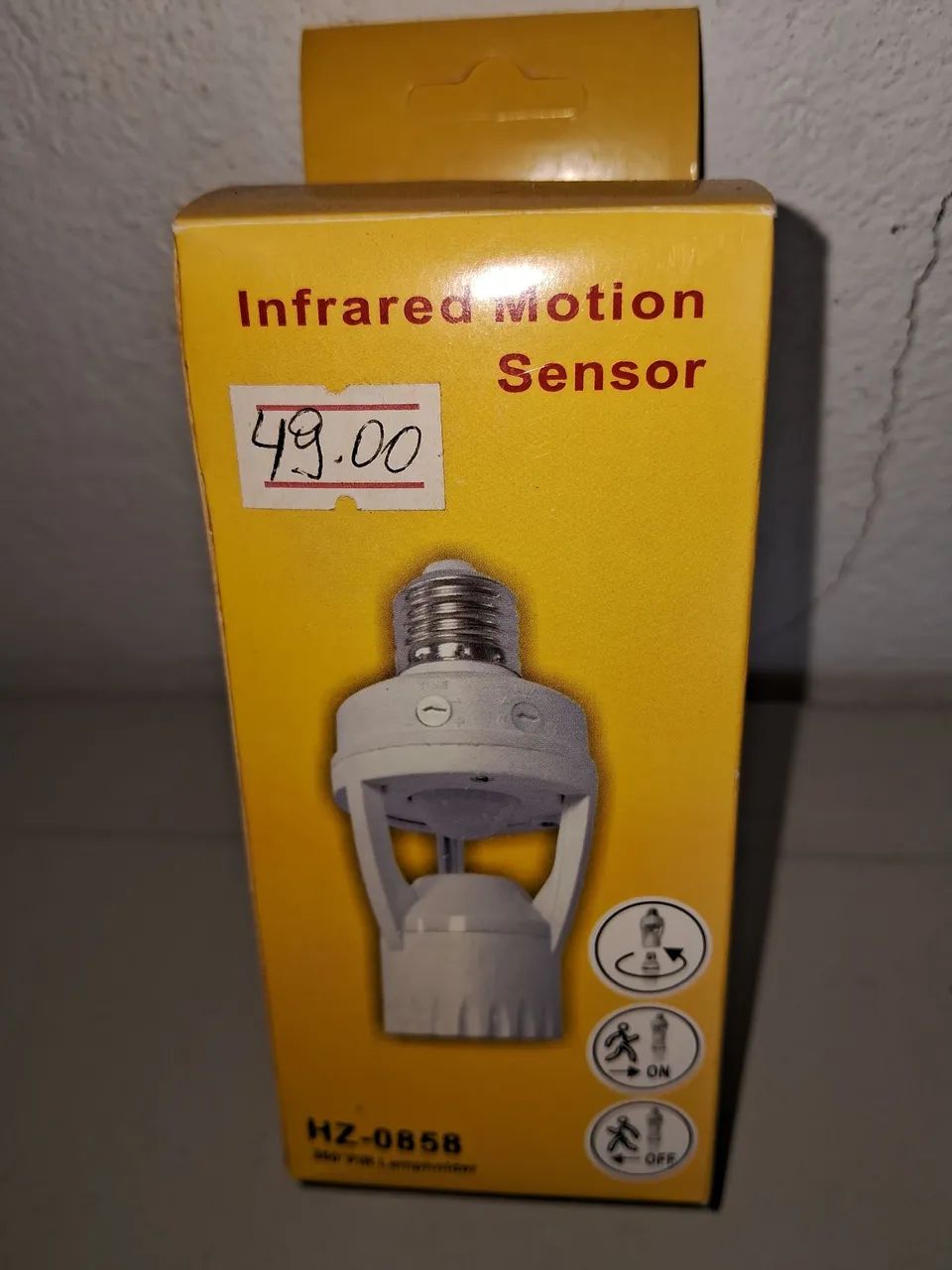 Sensor de presença infravermelho