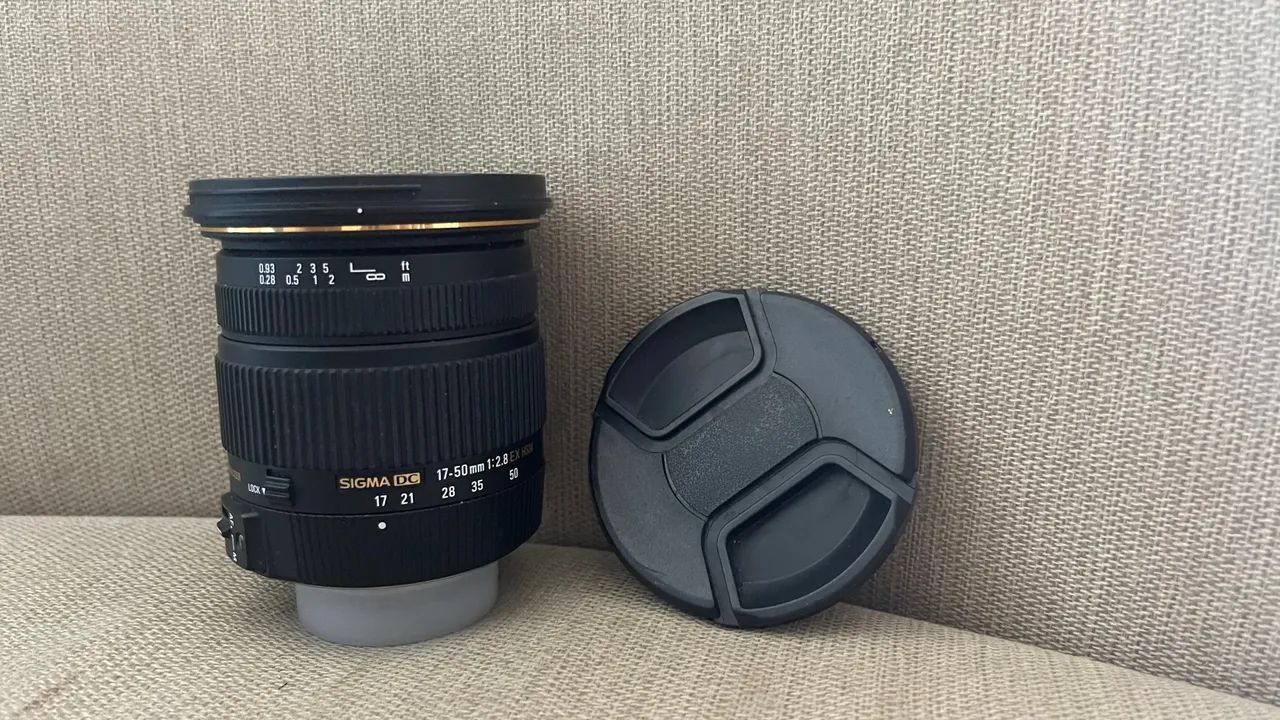 Lente Sigma 17-50mm f/2.8 EX DC OS HSM para Câmeras DSLR - Foto 2