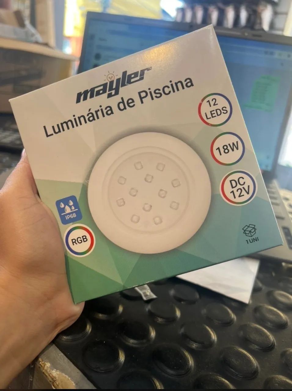 Luminária Piscina 18w 