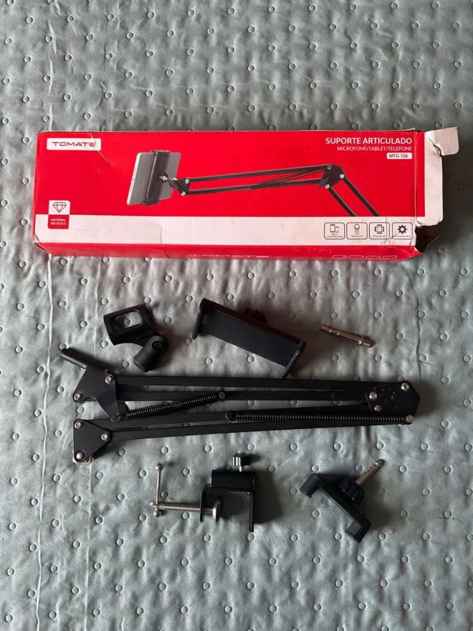 Suporte Articulado para Microfone/Tablet/Telefone - Foto 3