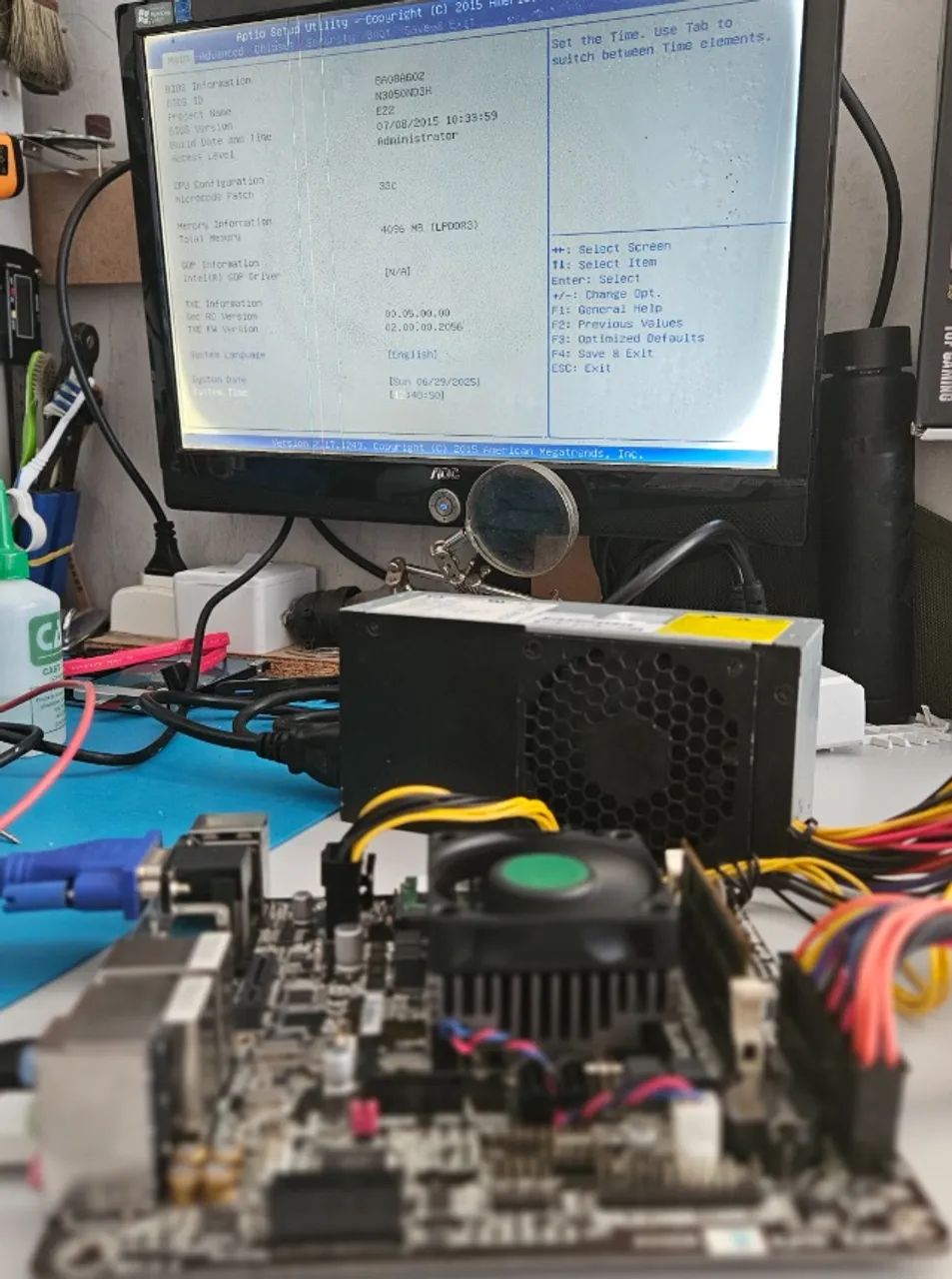 Placa mãe Gigabyte mini ITX Intel N3050 4GB - Foto 4