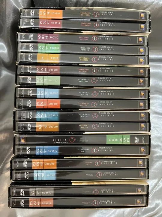 Coleção Arquivo X - 1,2,3,4,5,6,7 e 9 Temporada - Foto 3