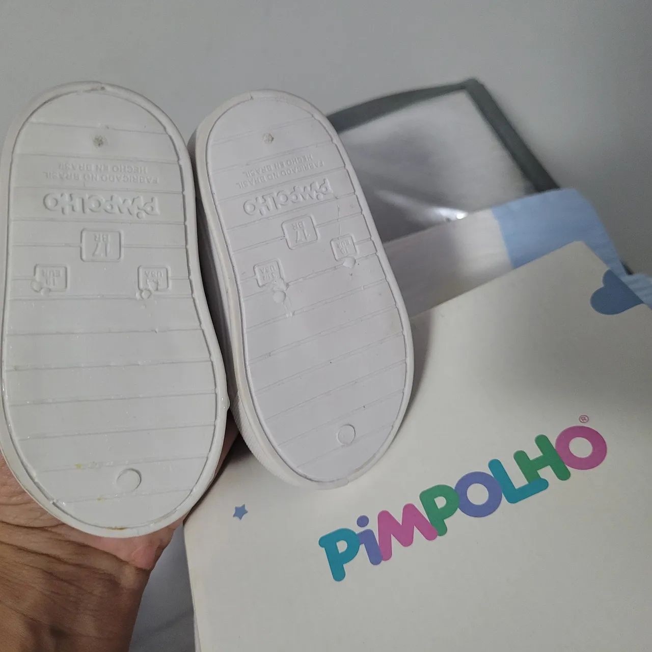 Tênis Bebê Azul Marinho - Tamanho 17 - Foto 2