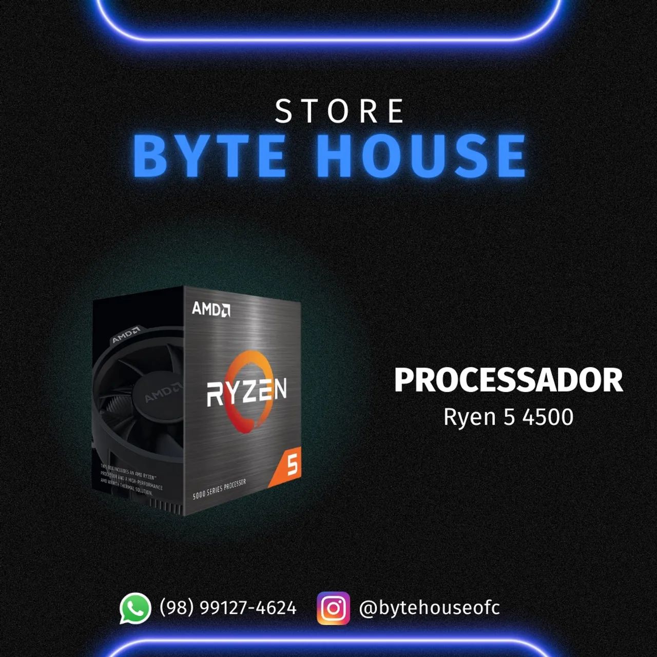 Processador Ryzen 5 4500