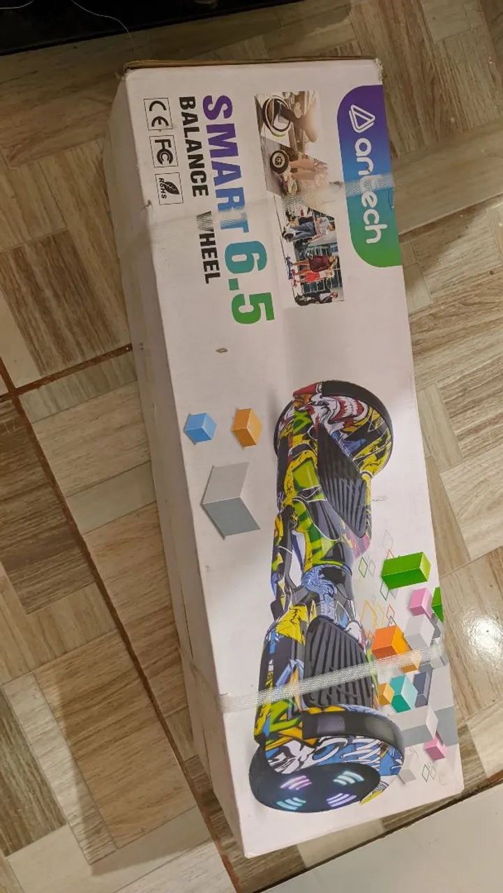 Hoverboard Overboard Skate Elétrico Infantil Bluetooth - Foto 2