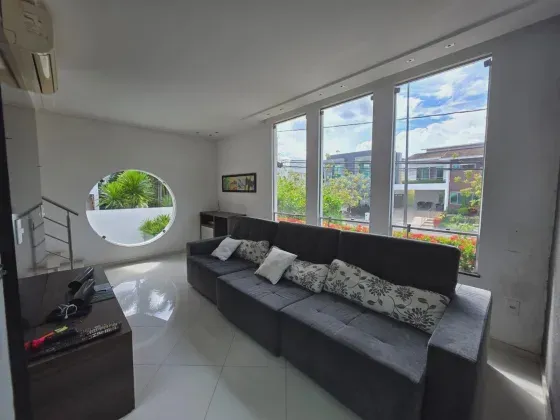 COND. RENAISSANCE. 3 SUÍTES, SALA PARA 2 AMBIENTES, 100% MOBLIADA. 4 VAGAS.