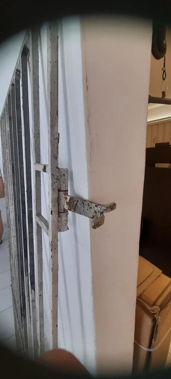 Solid iron gate + accessories64297083321090124