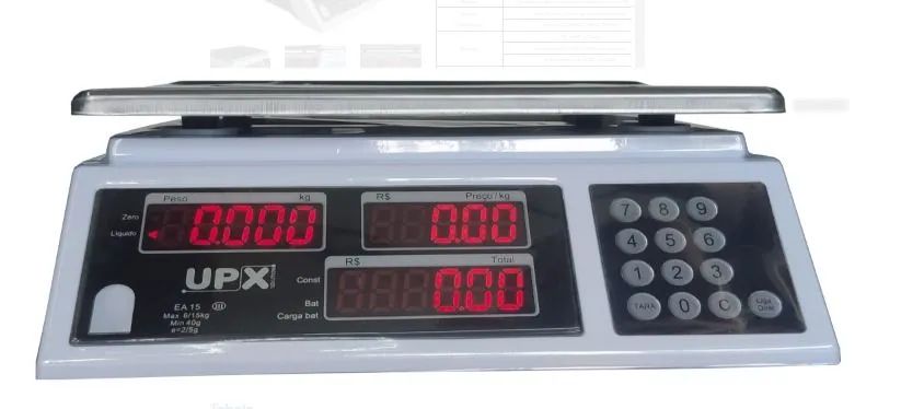 Balança homologada pelo Inmetro e bateria interna!!
