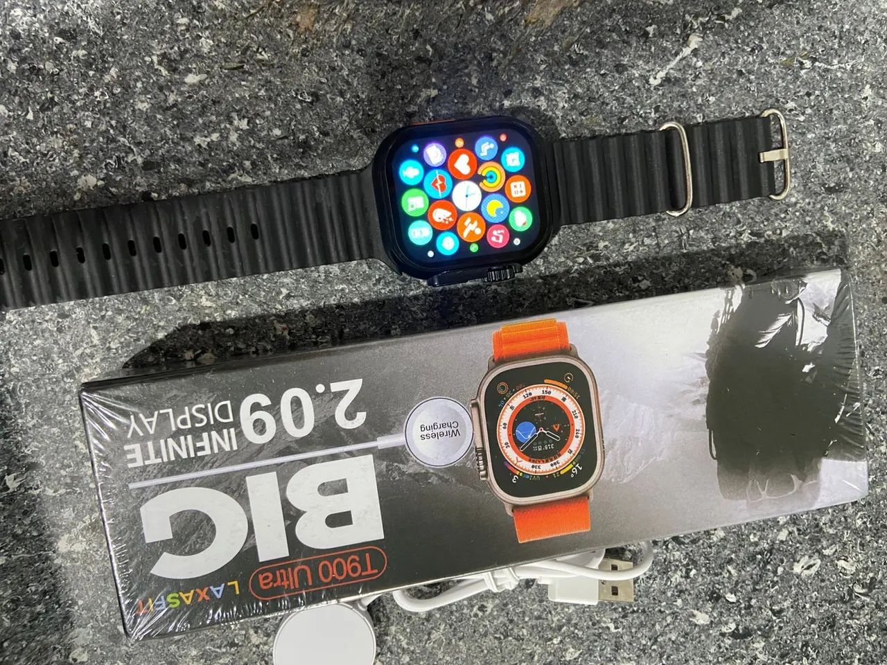 Relógio Smartwatch t900 ultra  - Foto 3
