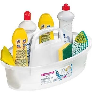 Balaio Plástico de Limpeza Oval Sanremo 