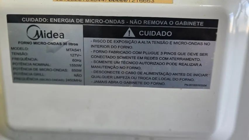 Microondas Midea Mtas 41  - Foto 2