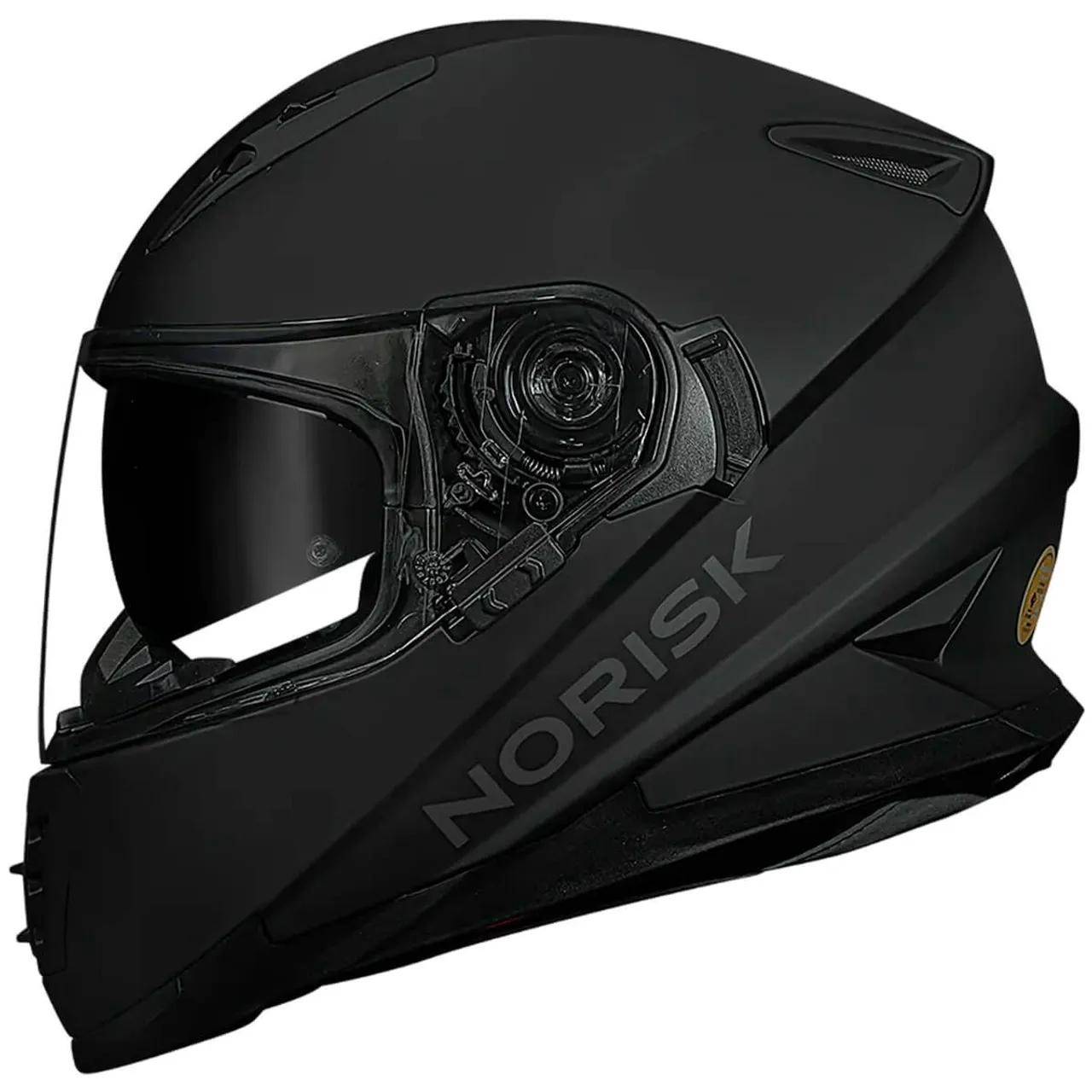 Capacete Norisk Preto Fosco - Novo!