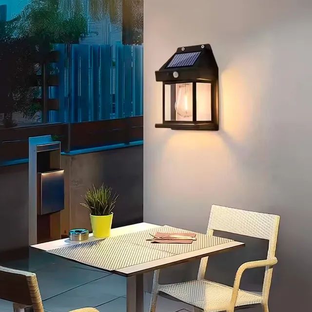 Luminaria LED Externa Solar Automatica Acende Sozinha - Foto 5