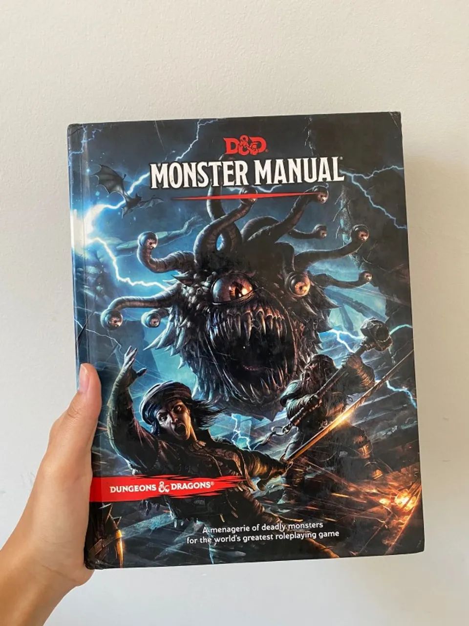 Livros básicos D&D 5e (Player's Handbook, Master Guide, Monster Manual e Volo's Guide)