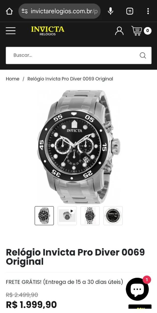 Invicta Pro Diver N. 0069 - Foto 3