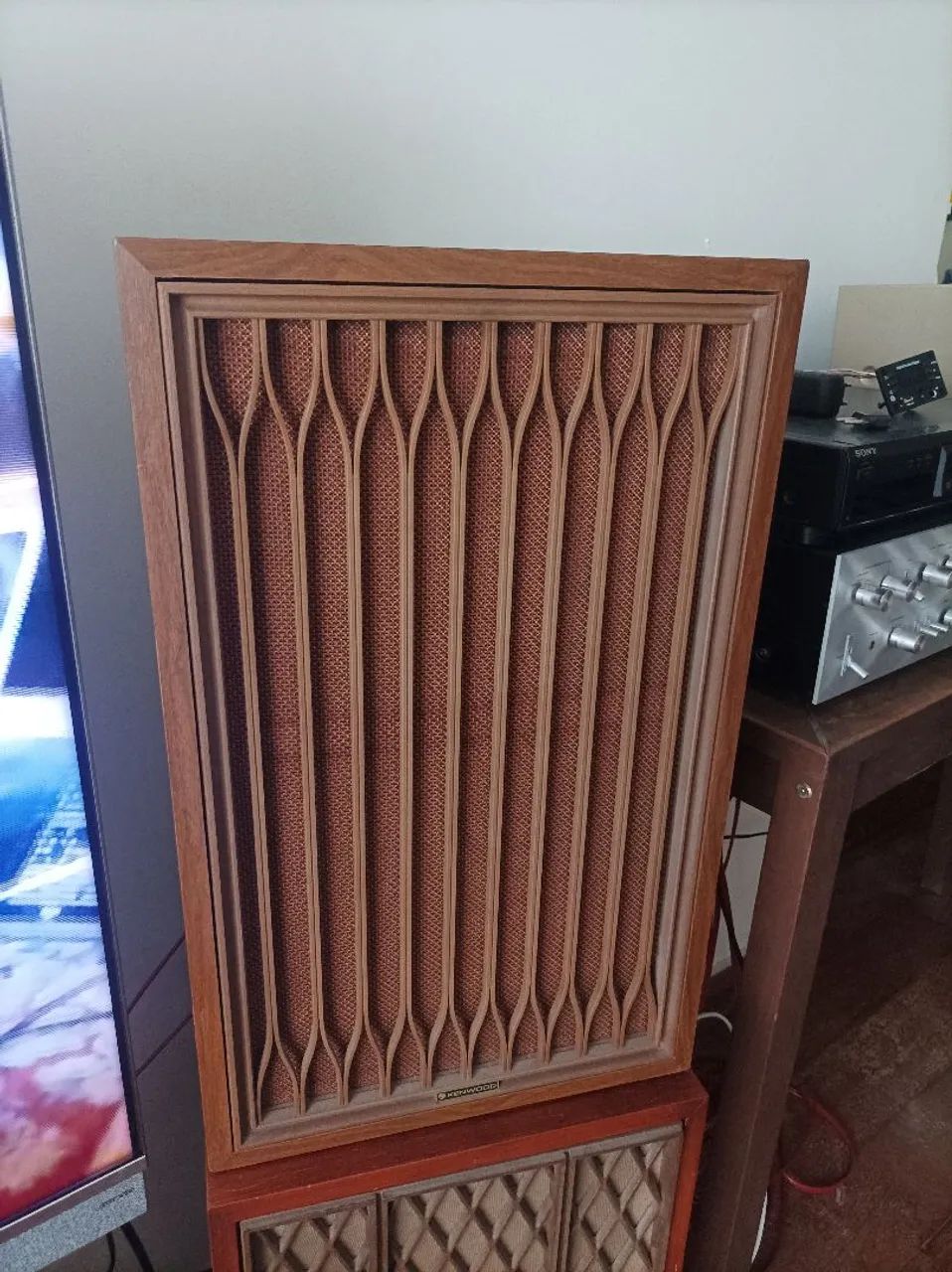 Caixas de Som Kenwood Vintage KL-555D