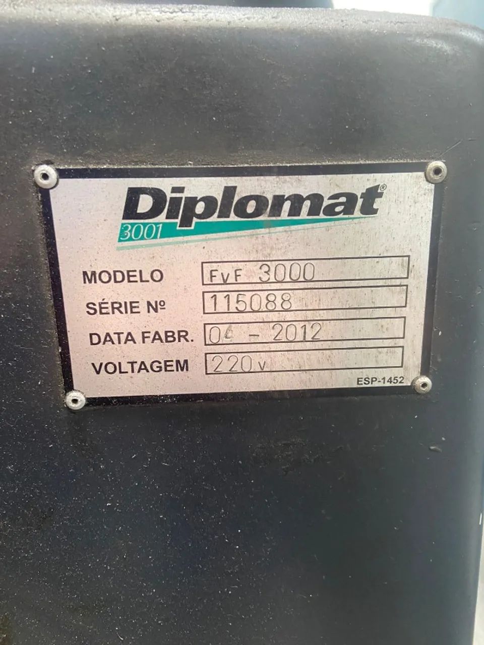 Fresadora Ferramenteira Diplomat 3000 Fvf, Digital 3 Eixos Unico Dono (Usado) - Foto 4