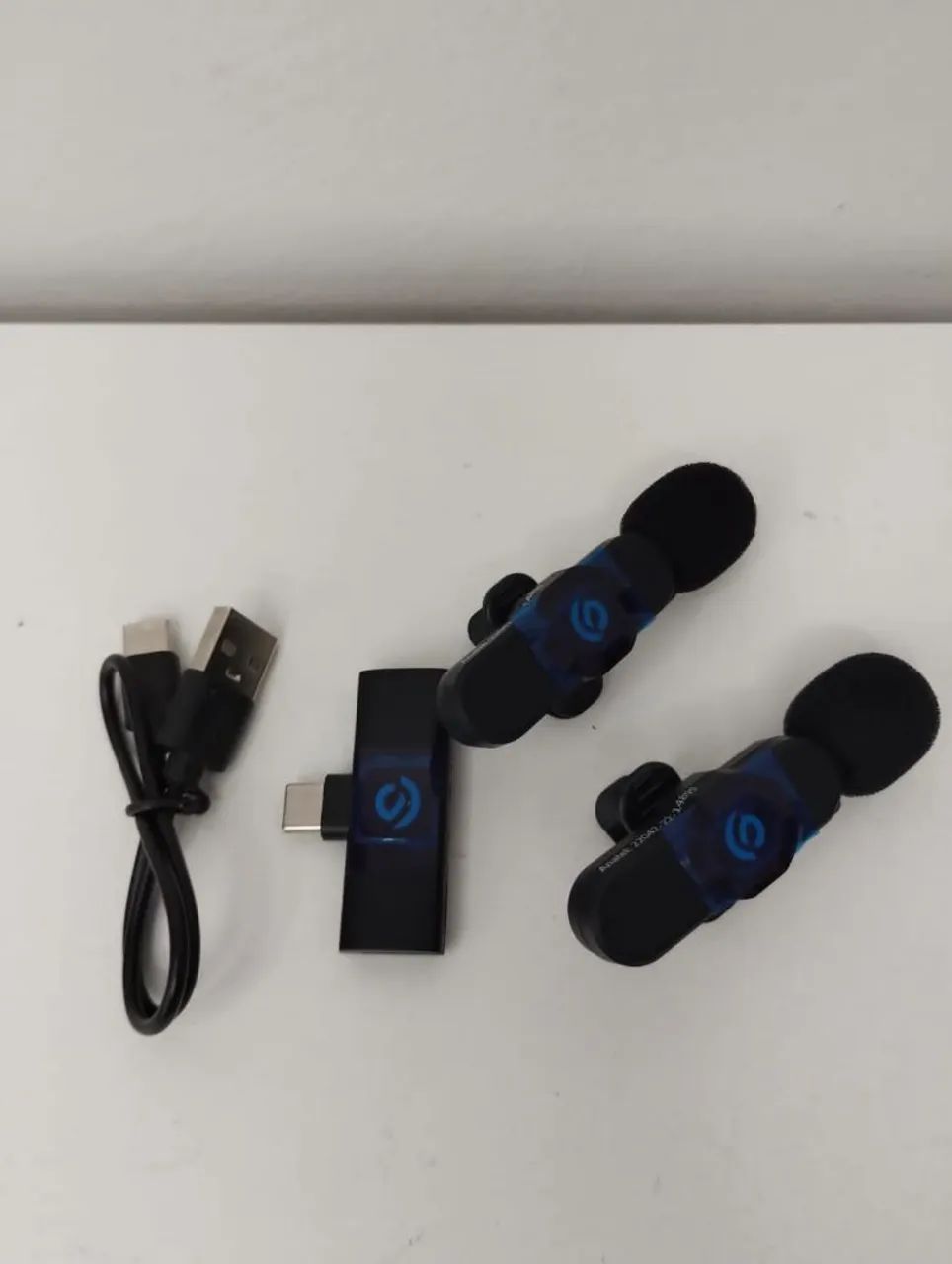 Microfone Lapela Sem Fio para Celular e Computador