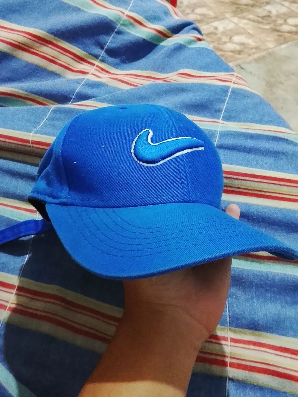 Boné azul Nike original (R$49) - Foto 2