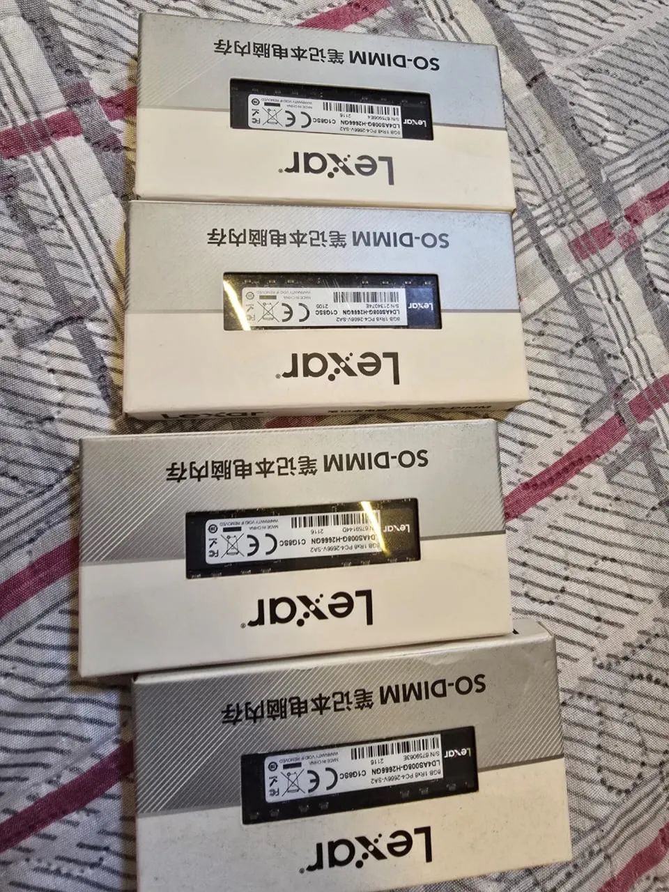 Memória Notebook 8gb 2666mhz Lexar64739358474370122