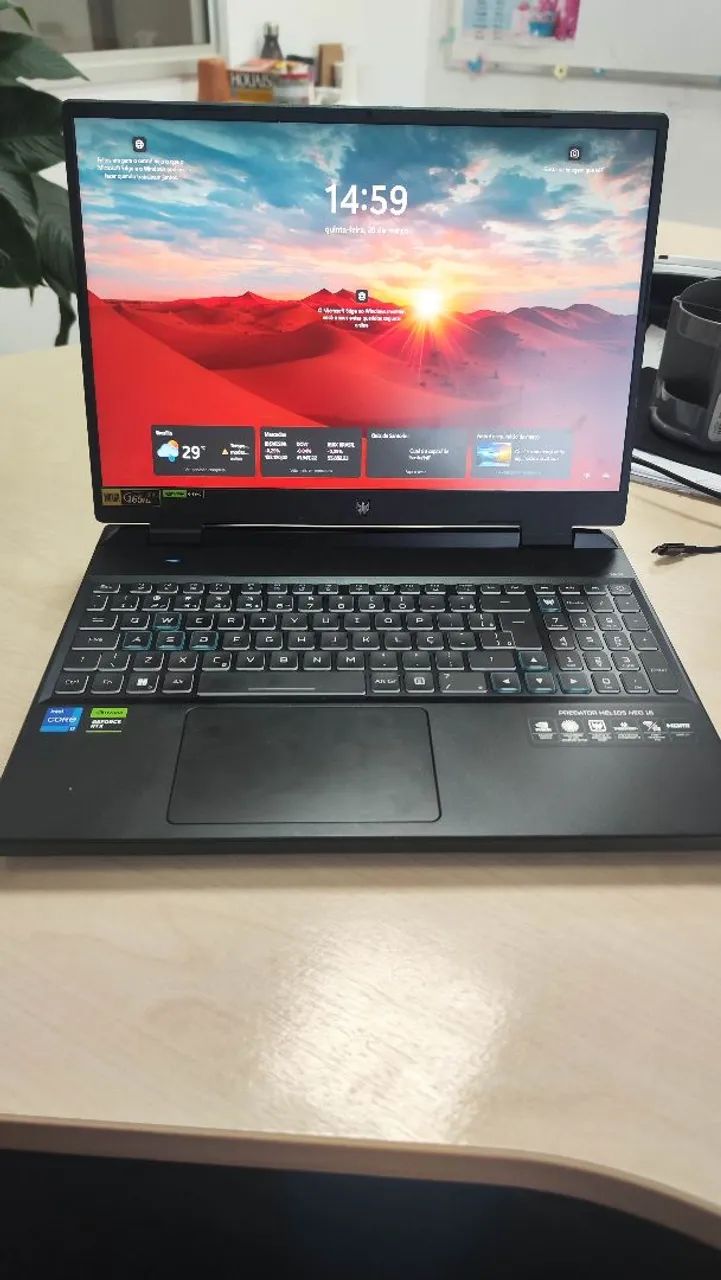 Notebook Gamer Predator Helios Neo 16 RTX4060 i7