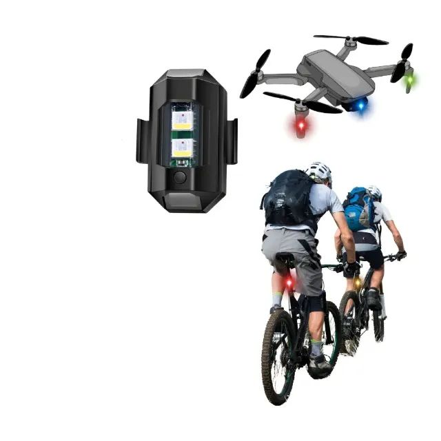 Led Para Drone Dji Fimi Autel Bike Camping Carro Moto Brdrc Rgb Sem Fio 7 Cores