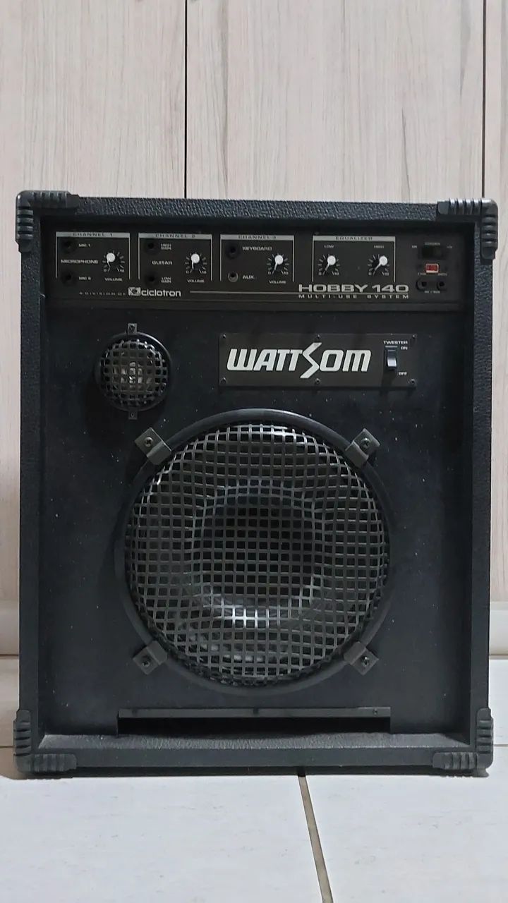 SÓ HOJE!!! Amplificador Multi-use System Hobby-140 WATTSOM - Foto 5