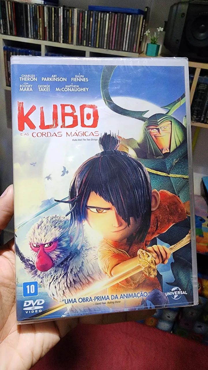 DVD Kubo e as Cordas Mágicas Lacrado