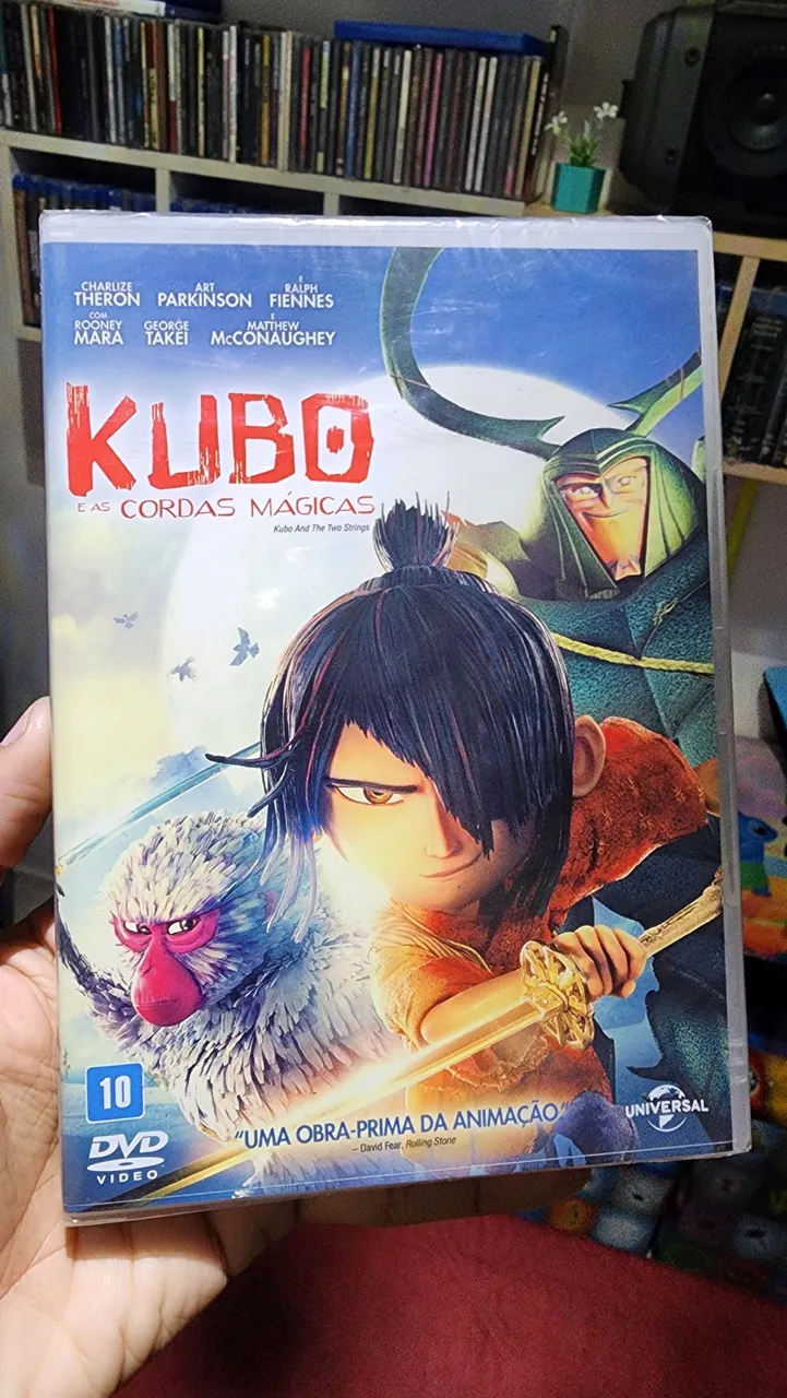 DVD Kubo e as Cordas Mágicas Lacrado