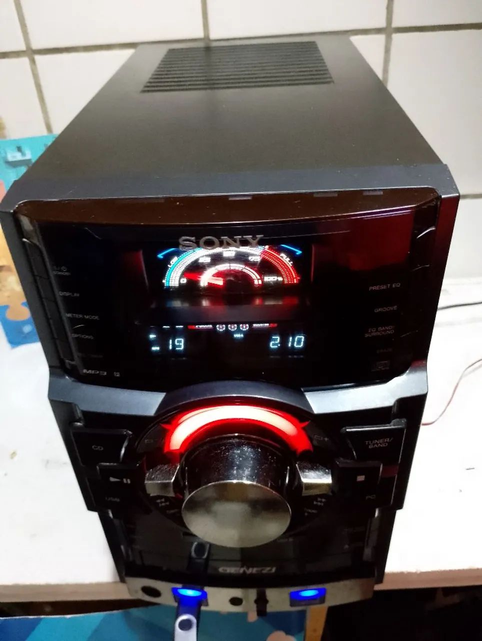 Cabeça de Som Sony Genezi Gtr66  - Foto 3