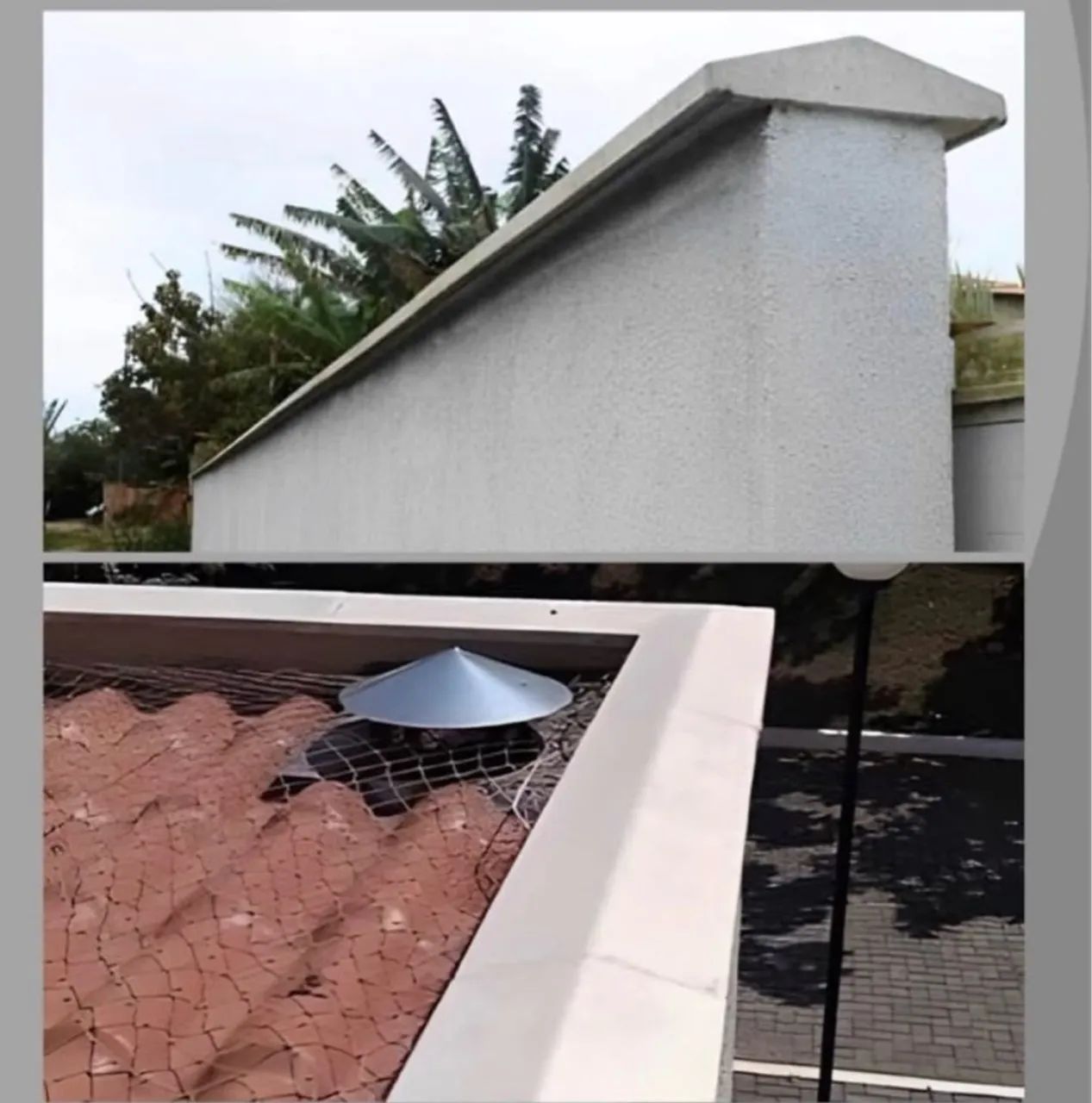 Pingadeiras para muro