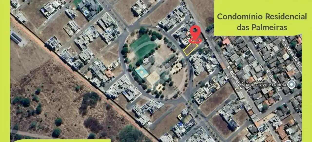 Vende-se terreno Condomínio Residencial das Palmeiras. Campo Verde MT. R$ 690.000.,00. cod